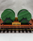 LGB 4002 Kabel Union Flat Car w/ Cable Spools G-Scale