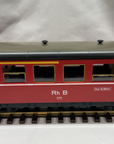 LGB 3063 RhB Rhaetian Bahn 1st and 2nd Class Passenger Coach G Scale