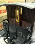LGB 4065 #2 Brown Passenger Coach Car G Scale EX/Box