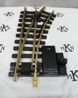 LGB 1205 Right Hand Turn Electric Switch Turnout Track with 1204 Latern G Scale