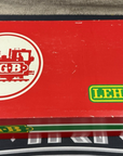 LGB 3600 G Scale Trolley Unpowered Trailer Car LN with box and Stickers.