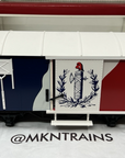 G Scale LGB 4028FR Eiffel Tower French Revolution Box Car #1889-1989 NEW/BOX