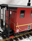 LGB 43714 Santa Fe Caboose Red #999217 G Scale NIB/Sleeve