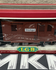 LGB 31190 Stuckgut Wagon metal wheels lights G scale LN/Box