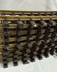 LGB 1500 G Scale Brass Curved Track R2 8 Pieces EX