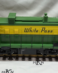LGB 25552 White Pass green and yellow ALCO #108 DC/DCC locomotive G Scale
