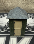 G Scale Concrete Custom Painted Building Outhouse Train Layout