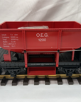 Vintage LGB 4041 OEG #1200 Ballast Car G Scale Germany Red LN/Box