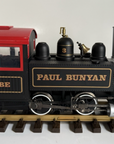 BACHMANN G SCALE PAUL BUNYAN BABE STEAM LOCOMOTIVE 0-4-0 #3 Caboose Tested