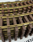 Lionel R1 G-gauge G Scale brass scale Lot of 12 pcs Full 4’ Circle track curved