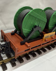 LGB 4002 Kabel Union Flat Car w/ Cable Spools G-Scale