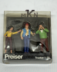 Preiser 57004 Standing Truck Drivers & Hitchhiker G Scale