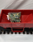 Vintage LGB 4041 OEG #1200 Ballast Car G Scale Germany Red LN/Box