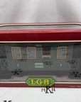 LGB 3106 GREEN 2nd Class PASSENGER COACH Car G Scale Metal Wheels