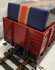LGB 4021CT Christmas Train Low Side Wood Gondola Wagon with Gift Box G Scale