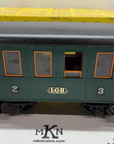LGB 3009 Green 3rd class Passenger car EX/Box Early Years Vintage G Scale