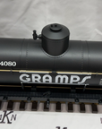 LGB 4080 -Y02 GRAMPS Tank Train Car G Scale Metal Wheels Knuckles New/Box