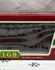 LGB 38805 Santa Fe Passenger Coach Car Burgundy Metal wheels lighted G Scale LN