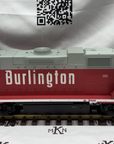 USA Trains 22201 Burlington GP-38-2 Diesel Locomotive #2098 G Scale New/Box