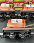 LGB 4047 G-Scale Wine Beer Barrel in NEW old stock G Scale Flat Car Lot of 3