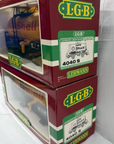 LGB 4040 S Shell Oil (2) Single Dome Tankers G Scale LN Lot