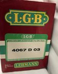 LGB 4067 D03 ATSF Santa Fe Box Car G Scale LN/Box