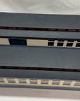 Bachmann 833 G Scale New Jersey Central Blue Comet Passenger Cars 2 pcs
