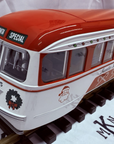 ARISTO CRAFT ART 23352x PCC TROLLEY "Season's Greetings" Santa Sleigh Flyer MINT