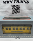 REA 31203 VIRGINIA & TRUCKEE OBSERVATION CAR W METAL WHEELS, SMOKE NIB G Scale