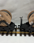 LGB 43170 Freight Flat Car with Wooden Cable Reel Loads G Scale