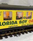 LGB 3072 G Scale Florida Boy Orange Passenger Car lighted LN
