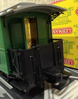 LGB 3010 Green #3 III G Scale 3rd class Passenger car New Old Stock Yellow Box