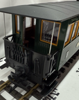 LGB 3040 G Scale LGB 3rd Class Green Coach Car #3 Metal Wheels LN/Box