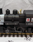 G Scale Aristo Craft 0-4-0 Railway Agency Steam Locomotive Black Tested/Box