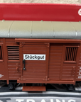 LGB 31190 Stuckgut Wagon metal wheels lights G scale LN/Box
