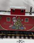 LGB 44650 Christmas Santa Tree Train Caboose G Scale