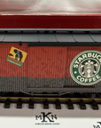 LGB 49670 Starbucks Coffee Single Door Box Car G Scale