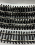 Aristo-Craft Stainless Steel 24 ties Curved Track (10 Total Sections) Mixed Lot