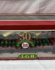 LGB 41124 30th Anniversary 1968-1998 G Scale Train Car Gold Set Germany
