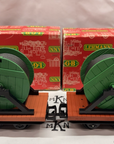 LGB 4046 CABLE REEL FLAT CAR GREEN (2 total) G SCALE