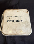 Vintage Norfolk and Western Railway First Aid Kit With Unopened Supplies 1900's