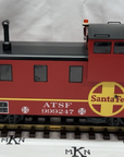 LGB 43714 Santa Fe Caboose Red #999217 G Scale NIB/Sleeve