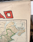 Vintage Official Union Pacific Railroad Map United States 43”x62” Authentic 1900