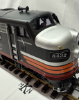 LGB 24570 SOUTHERN PACIFIC BLACK WIDOW F7 DIESEL LOCOMOTIVE TRAIN #6432 G Scale