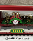 LGB 41124 Christmas Gondola With Gold Gnomy Train - 30th Ann - NEW G Scale