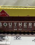 Aristocraft ART-41012 Drop End Gondola Car Southern #315767 Weathered G Scale