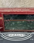 Bachmann G 97490 PRR Liberty Bell Green, 4-DOOR BAGGAGE, Lights, Metal Whls. LN