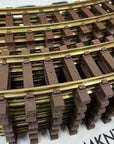 Lionel R1 G-gauge G Scale brass scale Lot of 12 pcs Full 4’ Circle curved NOS