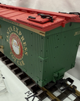 USA TRAINS R13029 MERRY CHRISTMAS 2011 Santa Express Reefer Car G Scale