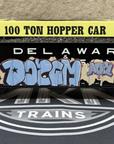 Aristo craft ART 41425 Delaware & Hudson 100 Ton Hopper Graffiti G Scale LN/BOX